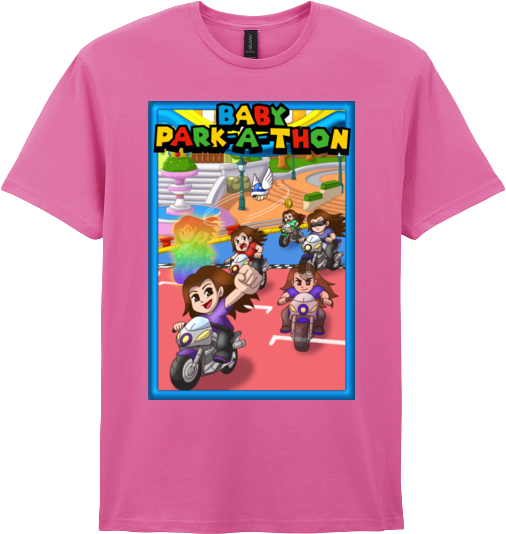 Adult Short Sleeve Printed T-Shirt - Baby Park-a-Thon