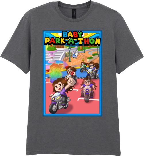 Adult Short Sleeve Printed T-Shirt - Baby Park-a-Thon