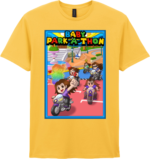 Adult Short Sleeve Printed T-Shirt - Baby Park-a-Thon
