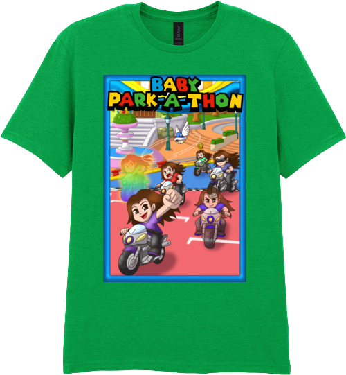 Adult Short Sleeve Printed T-Shirt - Baby Park-a-Thon