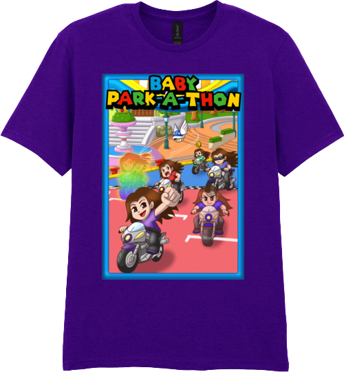Adult Short Sleeve Printed T-Shirt - Baby Park-a-Thon