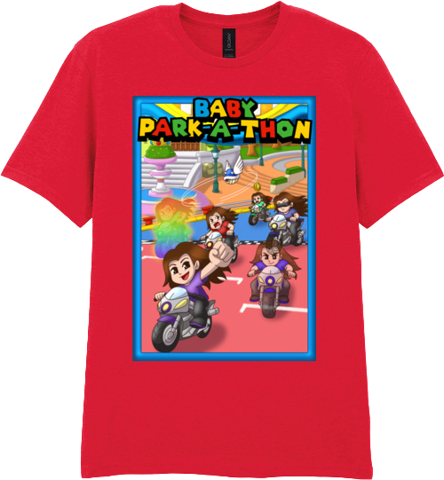 Adult Short Sleeve Printed T-Shirt - Baby Park-a-Thon