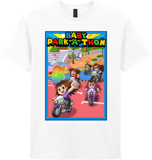 Adult Short Sleeve Printed T-Shirt - Baby Park-a-Thon