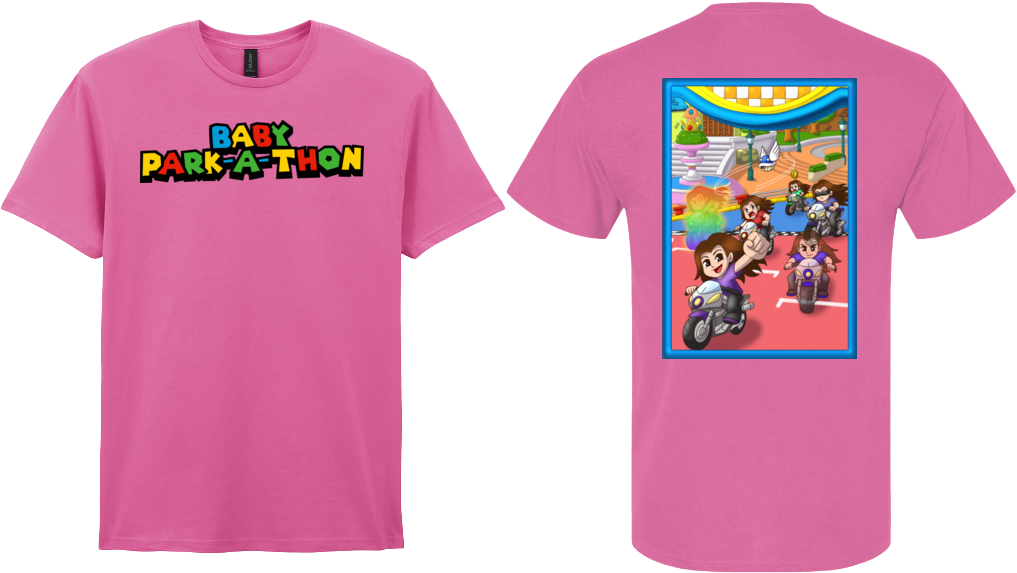 Adult Short Sleeve Printed T-Shirt - Baby Park-a-Thon