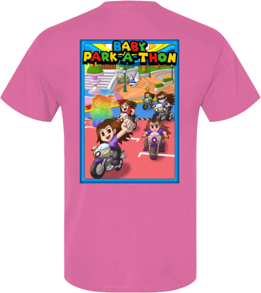 Adult Short Sleeve Printed T-Shirt - Baby Park-a-Thon