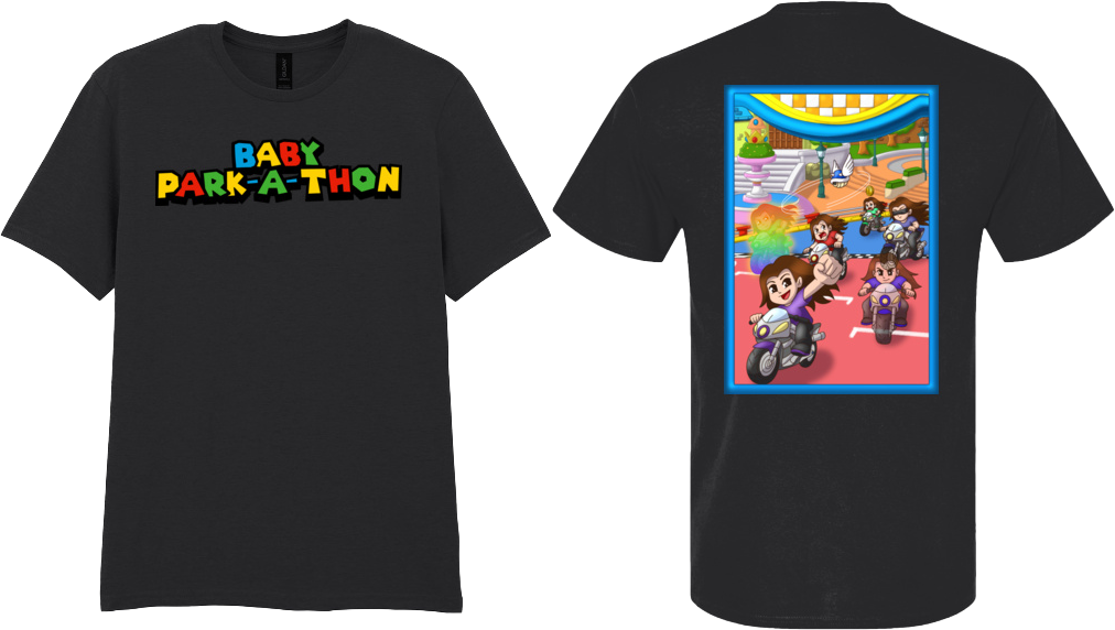 Adult Short Sleeve Printed T-Shirt - Baby Park-a-Thon
