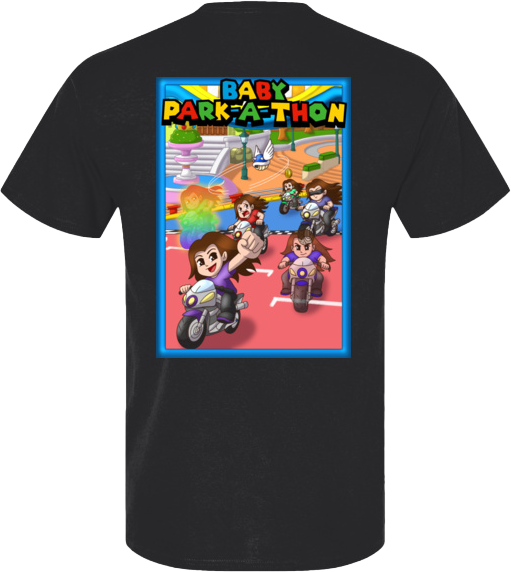 Adult Short Sleeve Printed T-Shirt - Baby Park-a-Thon