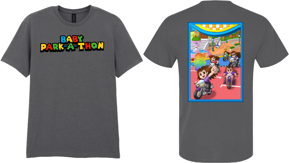 Adult Short Sleeve Printed T-Shirt - Baby Park-a-Thon