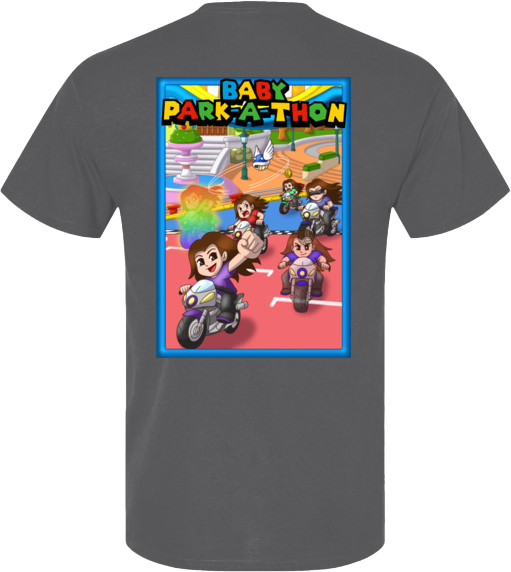 Adult Short Sleeve Printed T-Shirt - Baby Park-a-Thon