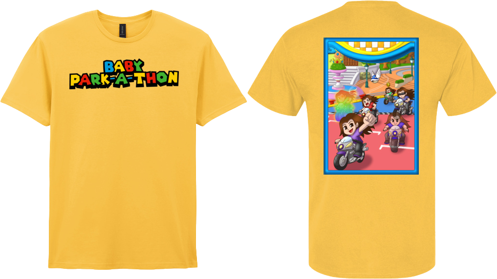 Adult Short Sleeve Printed T-Shirt - Baby Park-a-Thon
