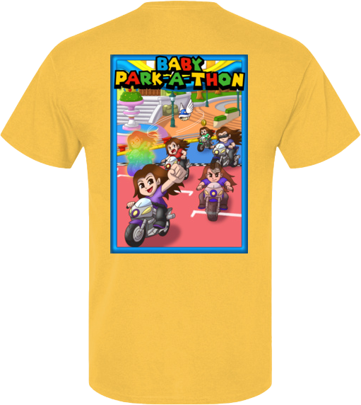 Adult Short Sleeve Printed T-Shirt - Baby Park-a-Thon