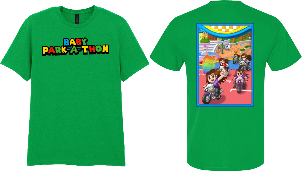 Adult Short Sleeve Printed T-Shirt - Baby Park-a-Thon
