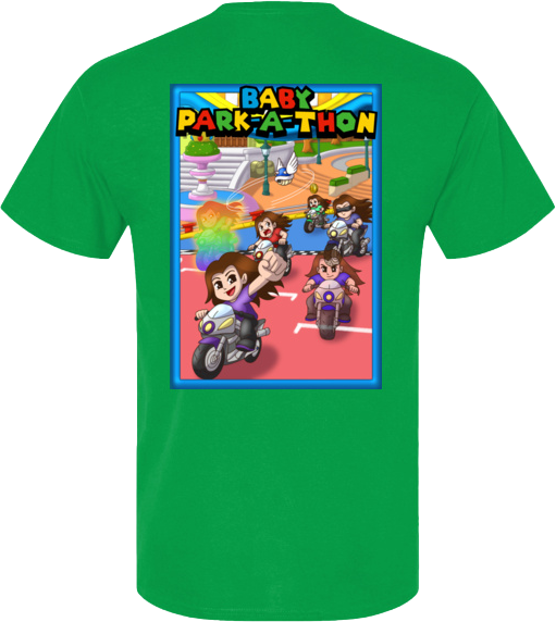 Adult Short Sleeve Printed T-Shirt - Baby Park-a-Thon
