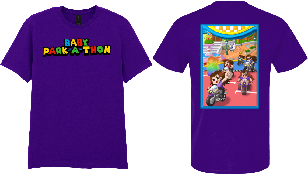 Adult Short Sleeve Printed T-Shirt - Baby Park-a-Thon