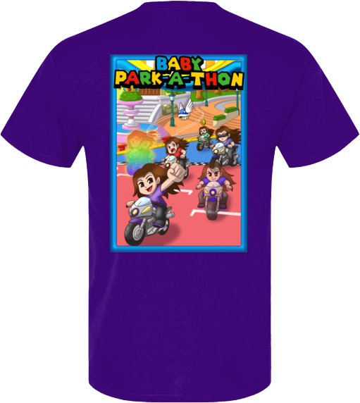 Adult Short Sleeve Printed T-Shirt - Baby Park-a-Thon