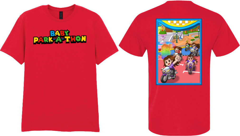 Adult Short Sleeve Printed T-Shirt - Baby Park-a-Thon
