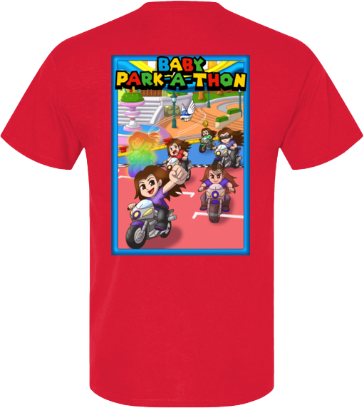 Adult Short Sleeve Printed T-Shirt - Baby Park-a-Thon