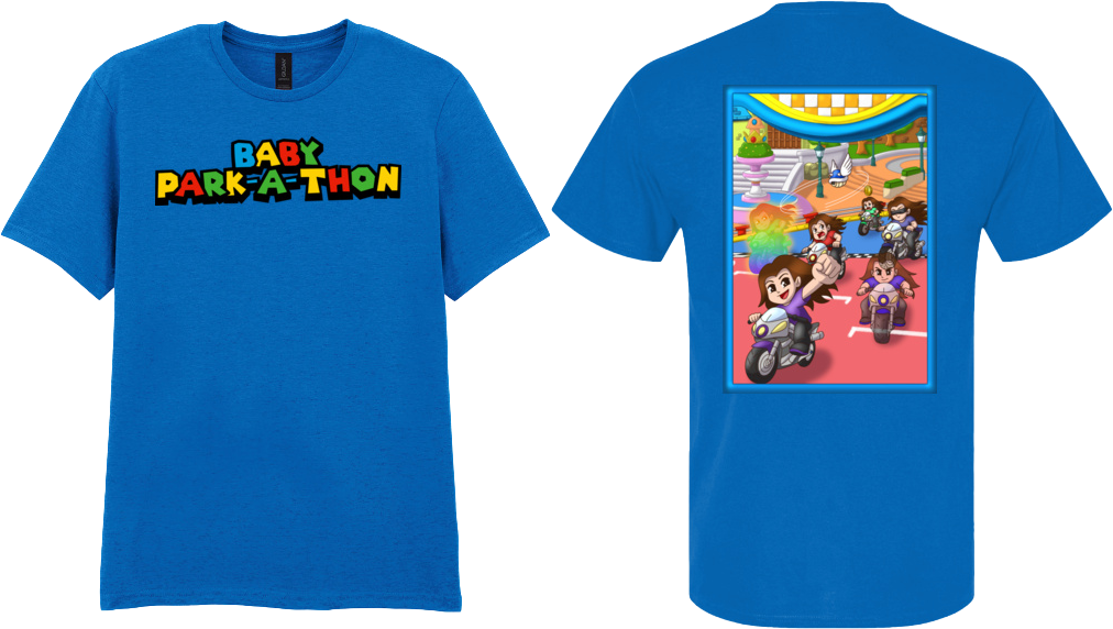 Adult Short Sleeve Printed T-Shirt - Baby Park-a-Thon