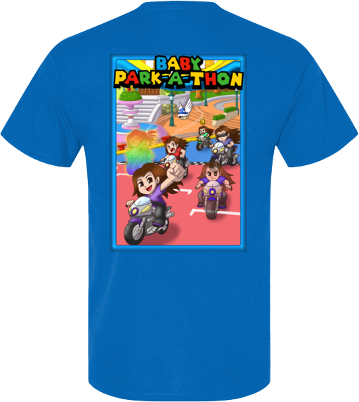 Adult Short Sleeve Printed T-Shirt - Baby Park-a-Thon