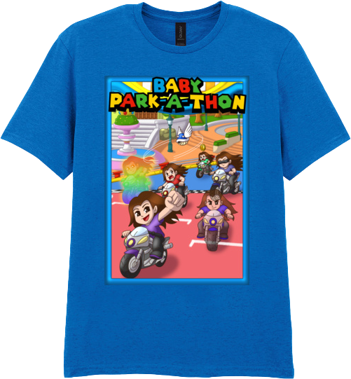 Adult Short Sleeve Printed T-Shirt - Baby Park-a-Thon
