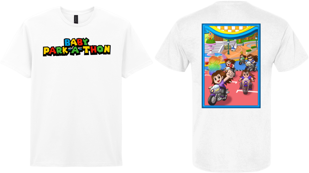 Adult Short Sleeve Printed T-Shirt - Baby Park-a-Thon