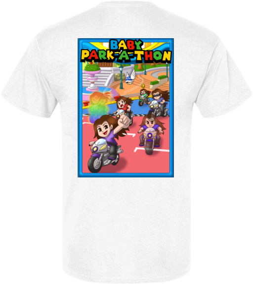 Adult Short Sleeve Printed T-Shirt - Baby Park-a-Thon