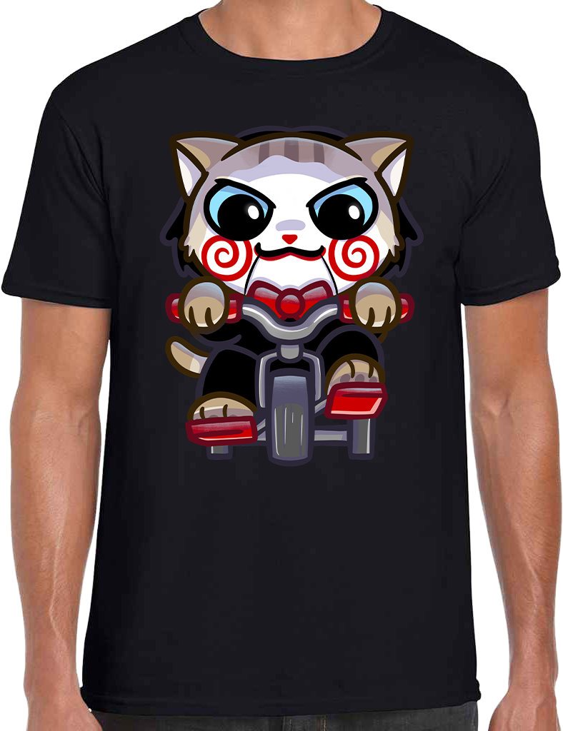 Adult Short Sleeve Printed T-Shirt - Teddo the Puppet