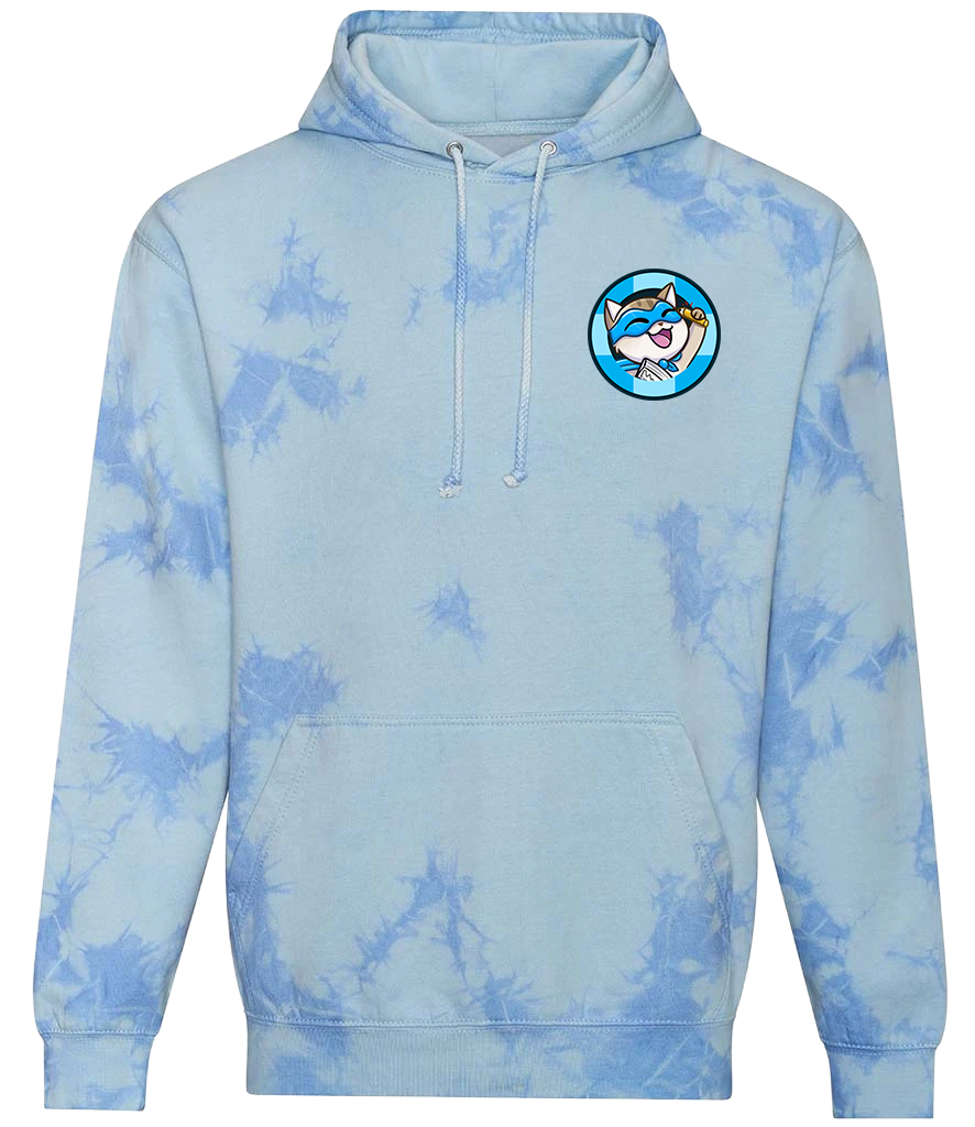Adult Tie-Dye Hoodie - Captain Stats
