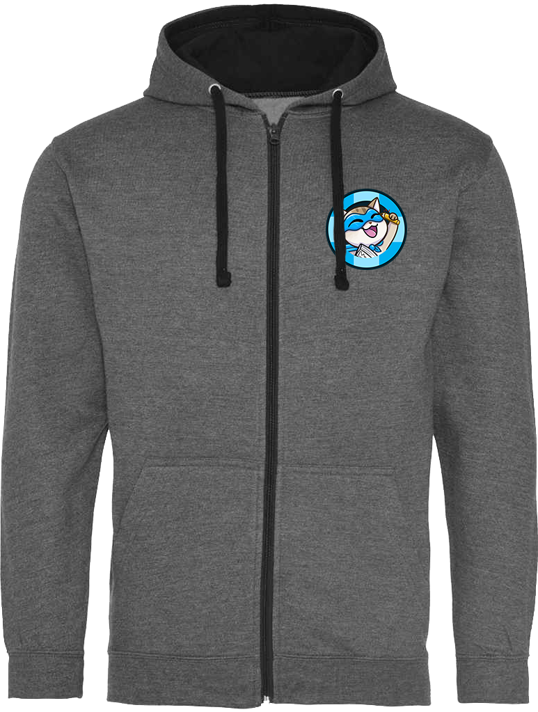 Adult Varsity Zipped Hoodie - Captain Stats