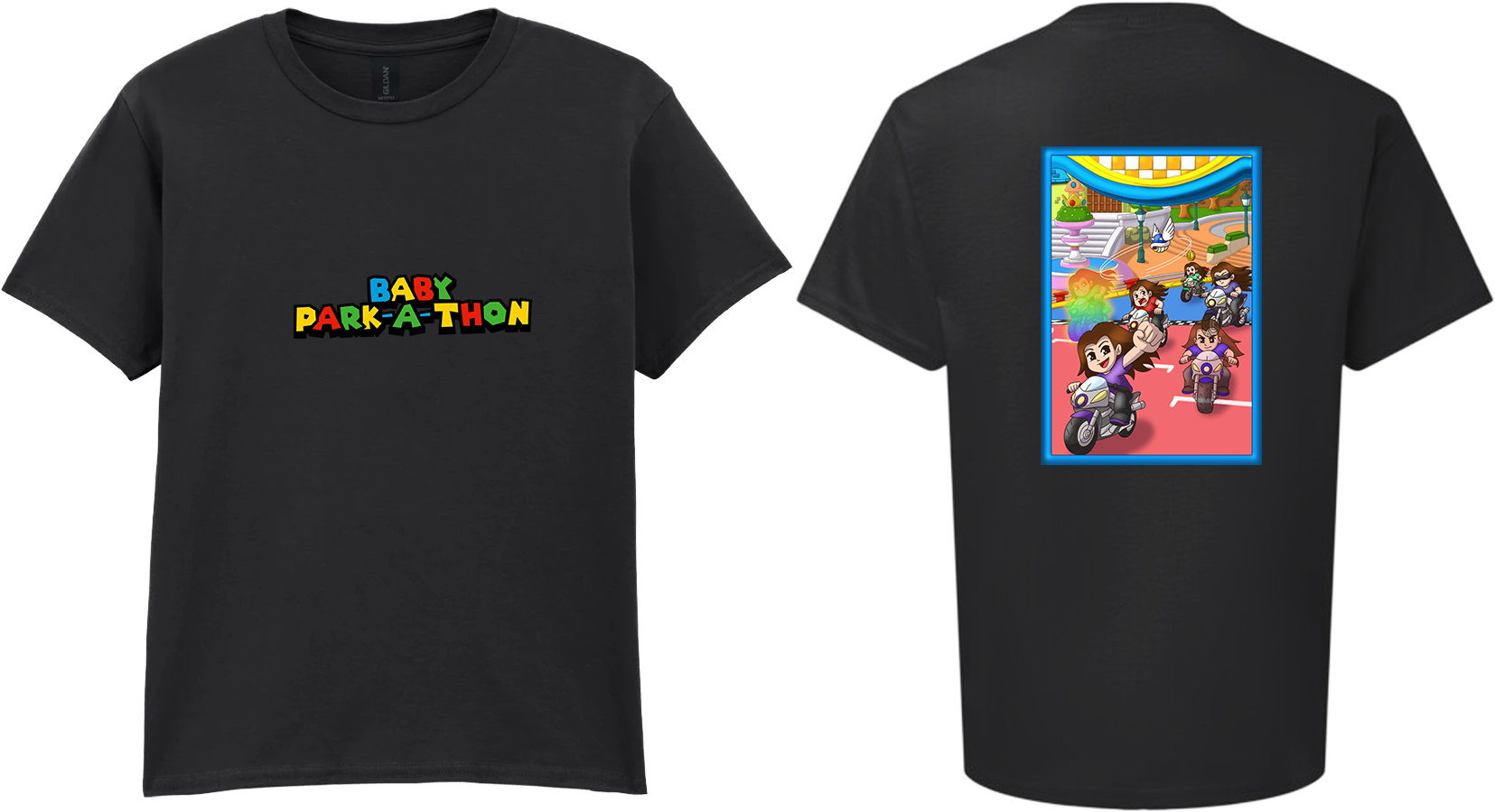 Kids Short Sleeve T-Shirt - Baby Park-a-Thon