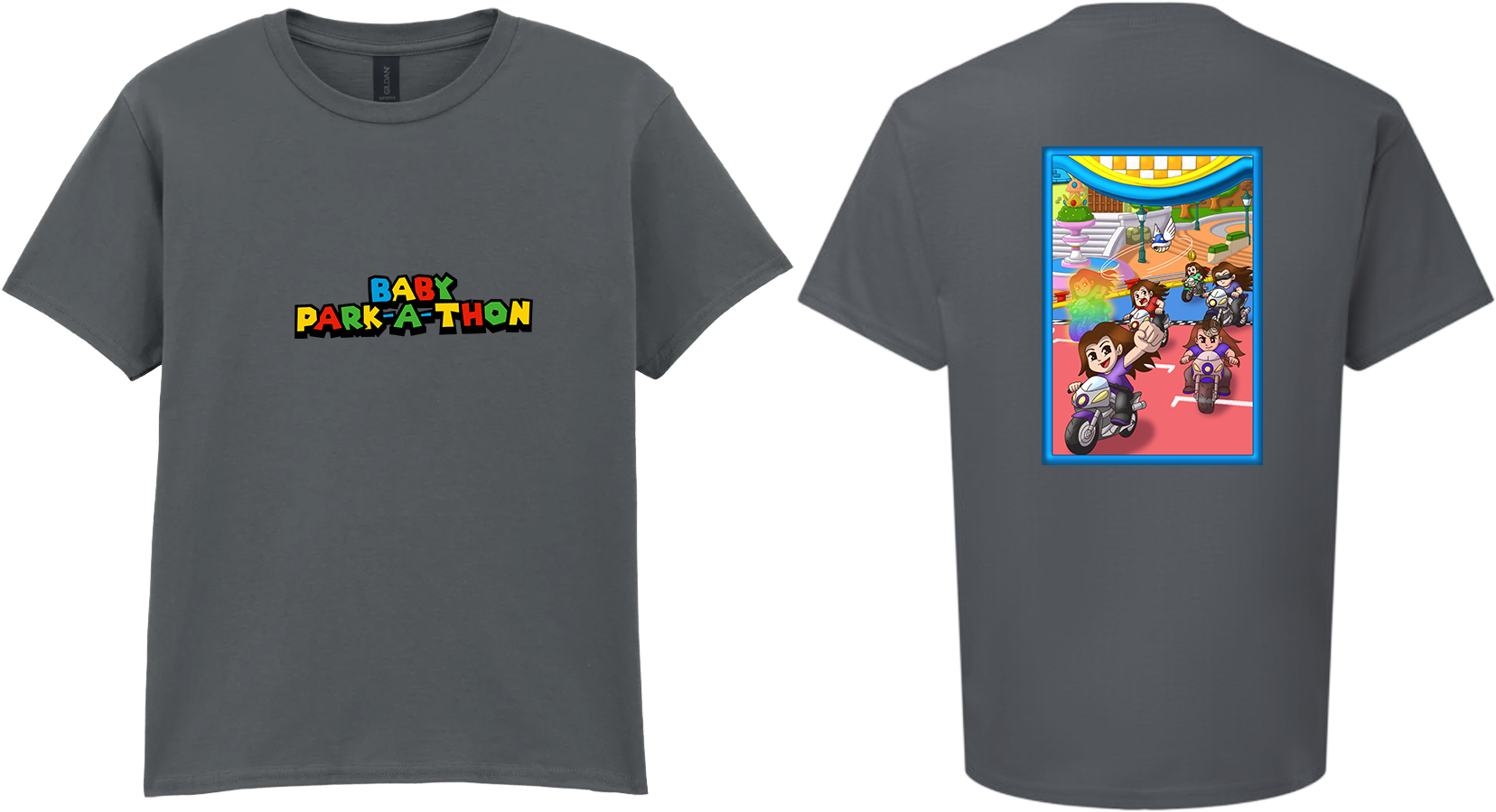 Kids Short Sleeve T-Shirt - Baby Park-a-Thon