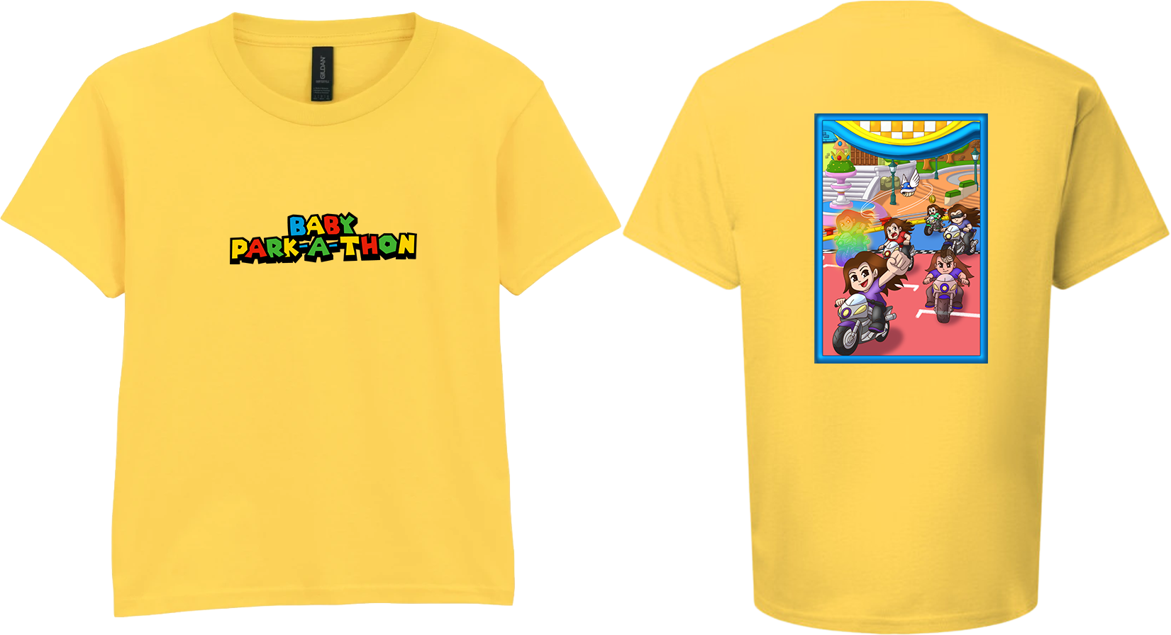 Kids Short Sleeve T-Shirt - Baby Park-a-Thon