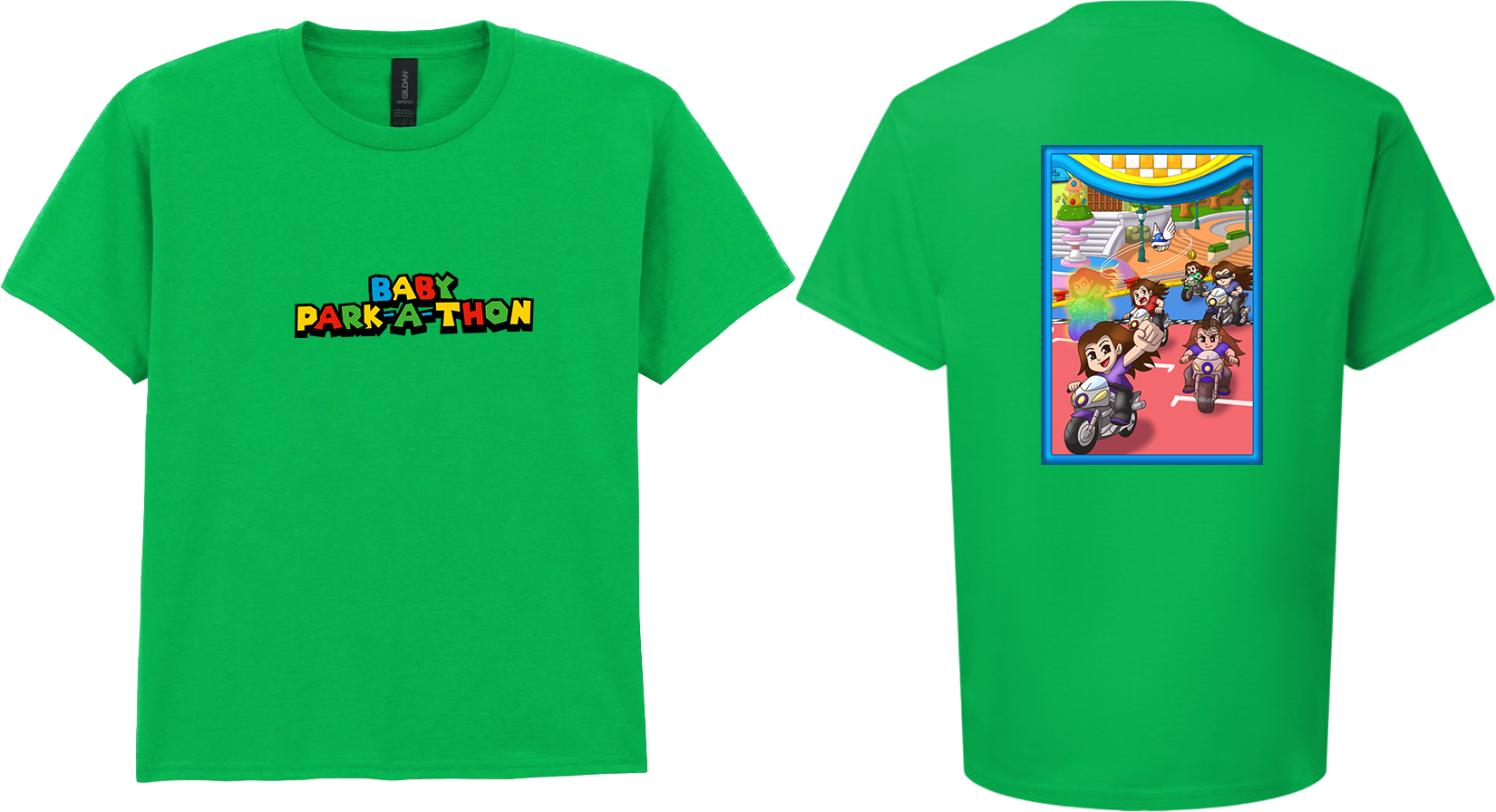 Kids Short Sleeve T-Shirt - Baby Park-a-Thon