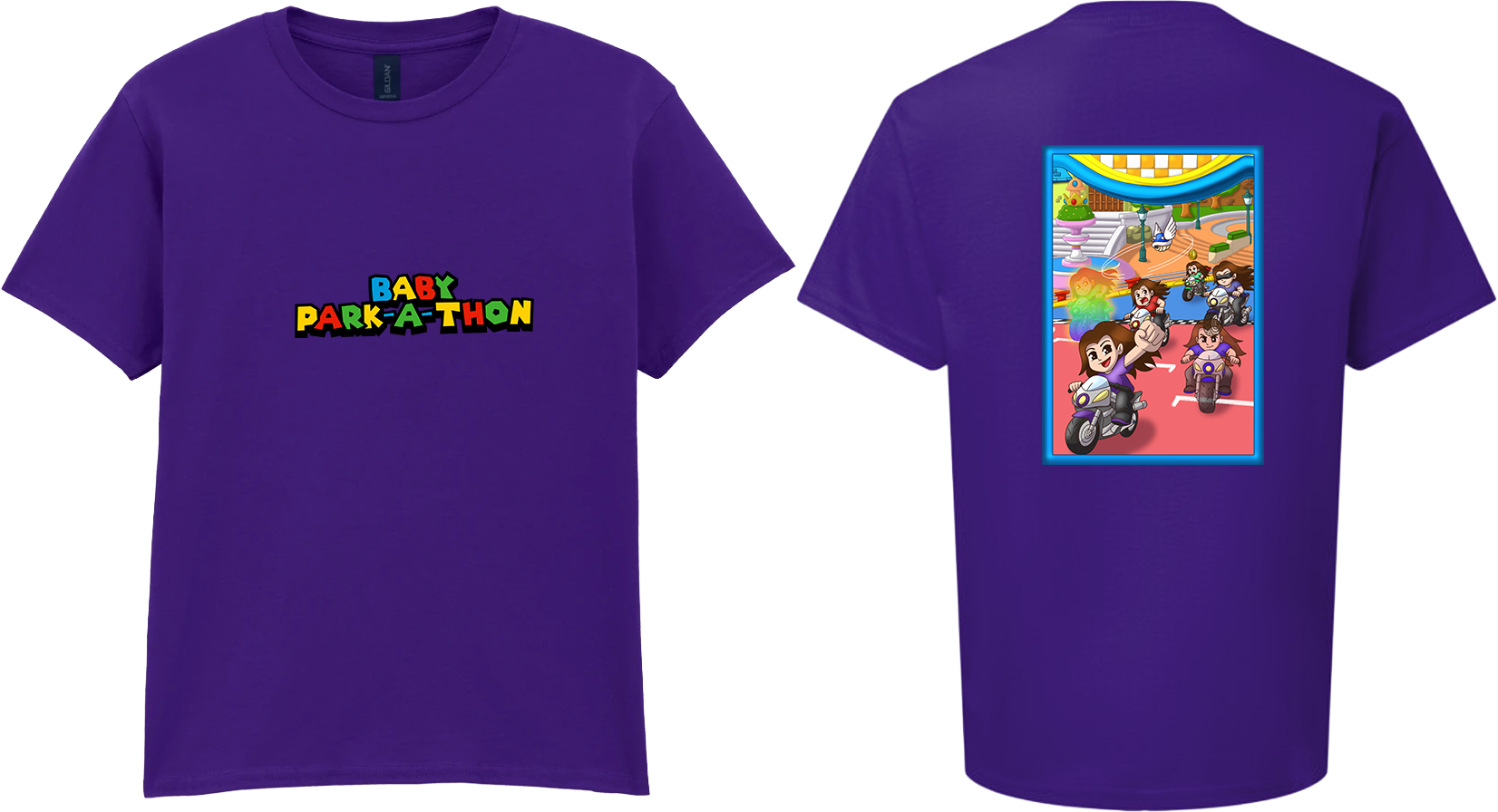 Kids Short Sleeve T-Shirt - Baby Park-a-Thon