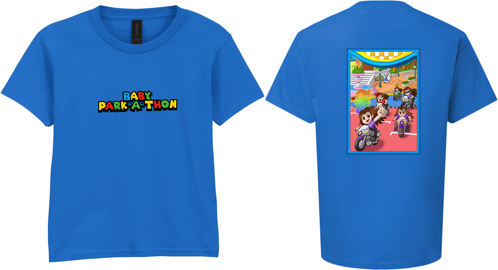 Kids Short Sleeve T-Shirt - Baby Park-a-Thon