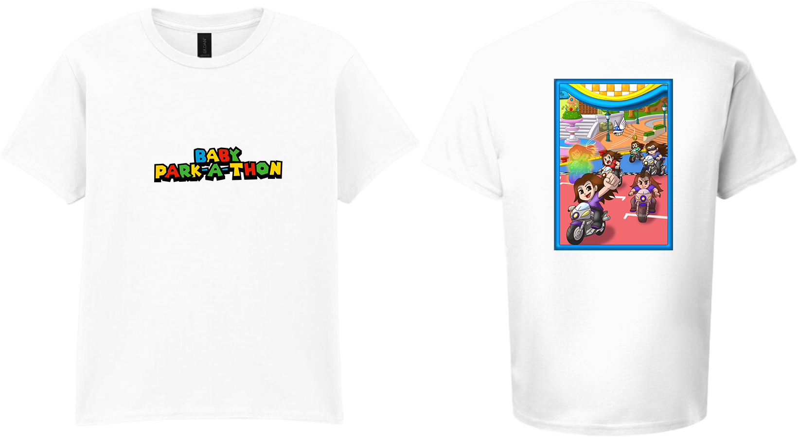 Kids Short Sleeve T-Shirt - Baby Park-a-Thon