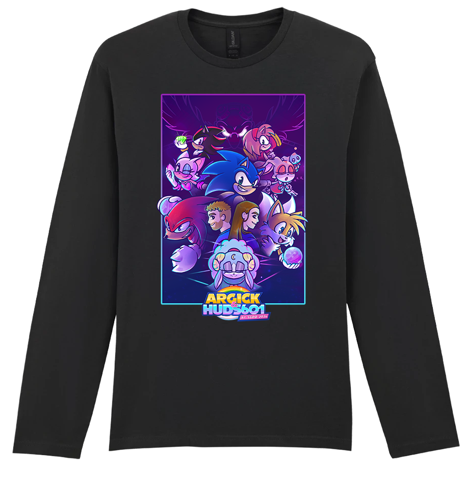 Adult Long Sleeve Printed T-Shirt - SGDQ 2026 Dream Team