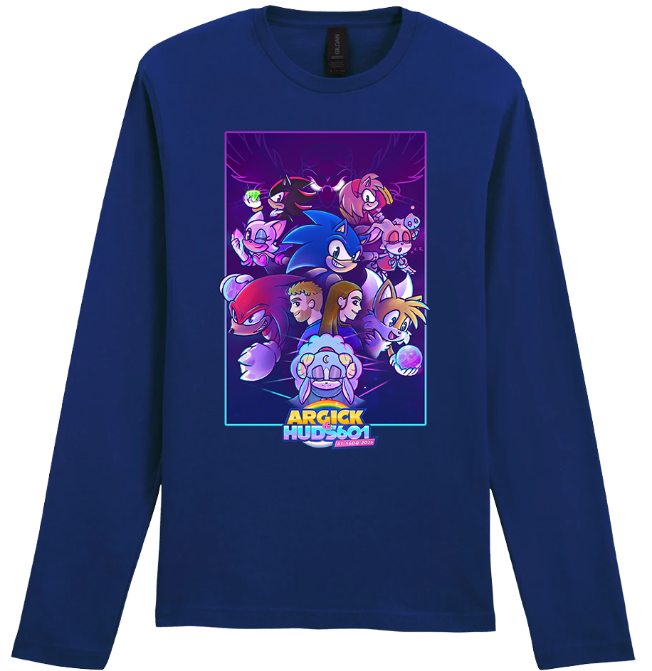 Adult Long Sleeve Printed T-Shirt - SGDQ 2026 Dream Team