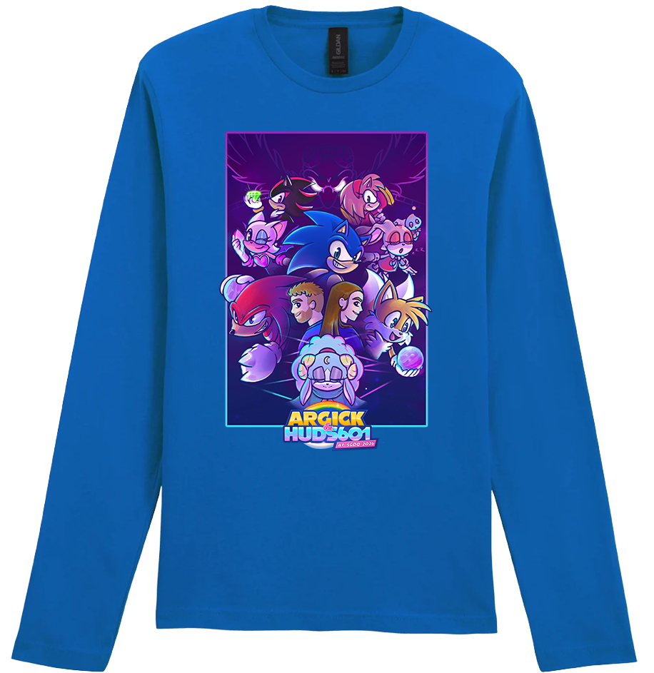 Adult Long Sleeve Printed T-Shirt - SGDQ 2026 Dream Team