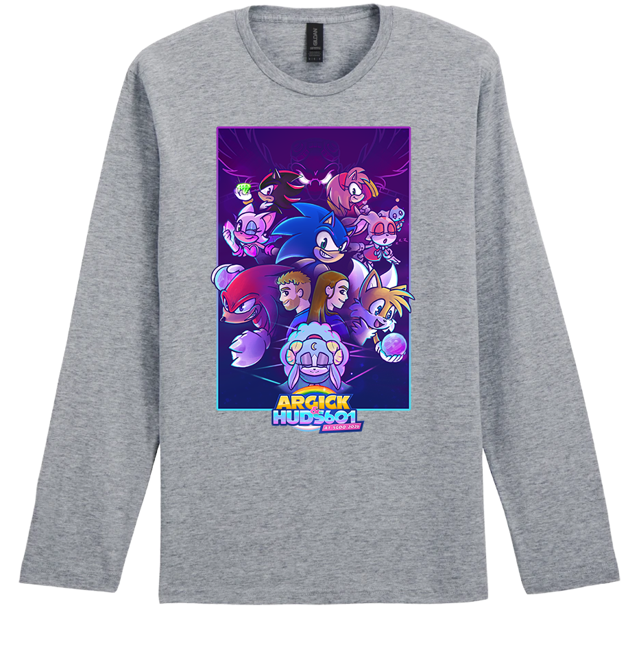 Adult Long Sleeve Printed T-Shirt - SGDQ 2026 Dream Team