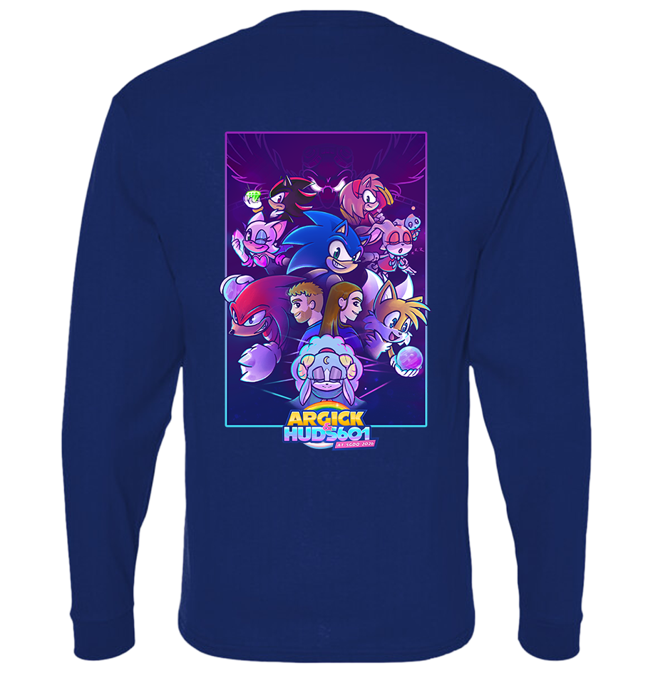 Adult Long Sleeve Printed T-Shirt - SGDQ 2026 Dream Team