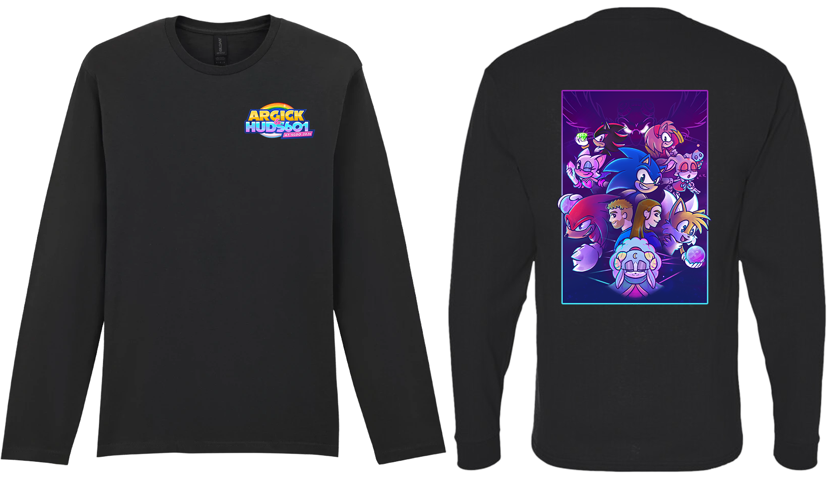 Adult Long Sleeve Printed T-Shirt - SGDQ 2026 Dream Team