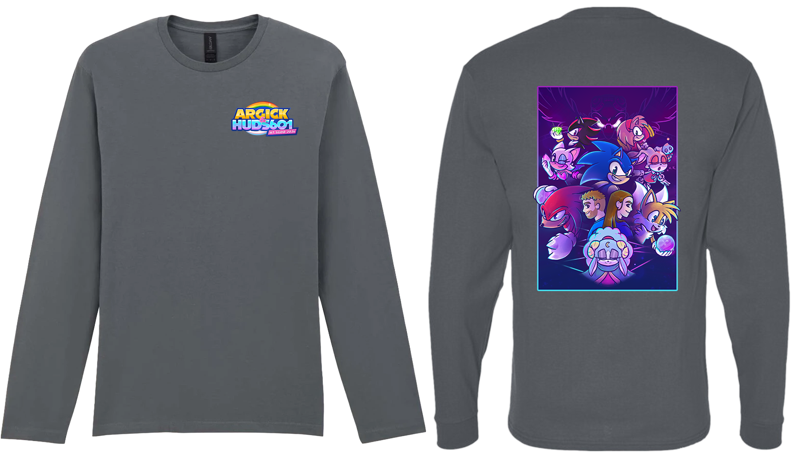 Adult Long Sleeve Printed T-Shirt - SGDQ 2026 Dream Team