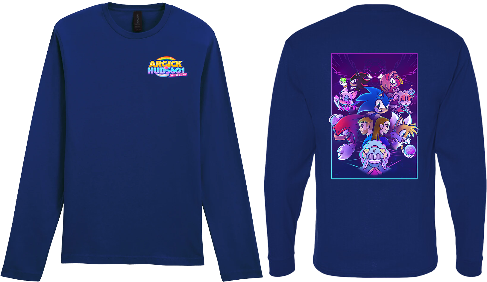Adult Long Sleeve Printed T-Shirt - SGDQ 2026 Dream Team