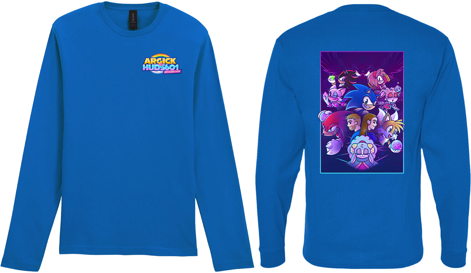 Adult Long Sleeve Printed T-Shirt - SGDQ 2026 Dream Team