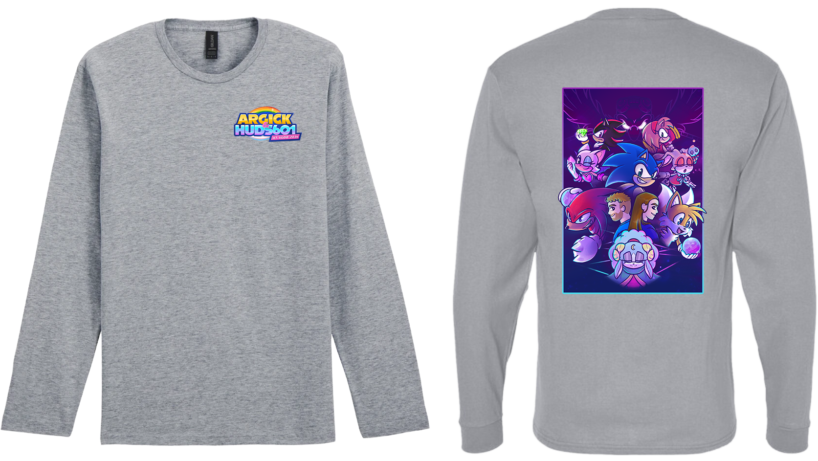 Adult Long Sleeve Printed T-Shirt - SGDQ 2026 Dream Team