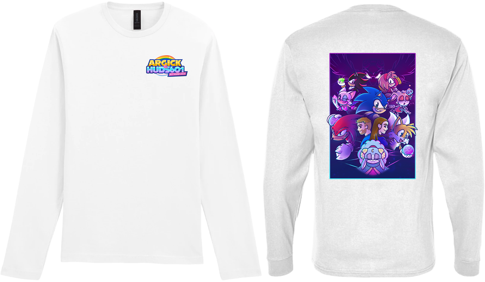 Adult Long Sleeve Printed T-Shirt - SGDQ 2026 Dream Team