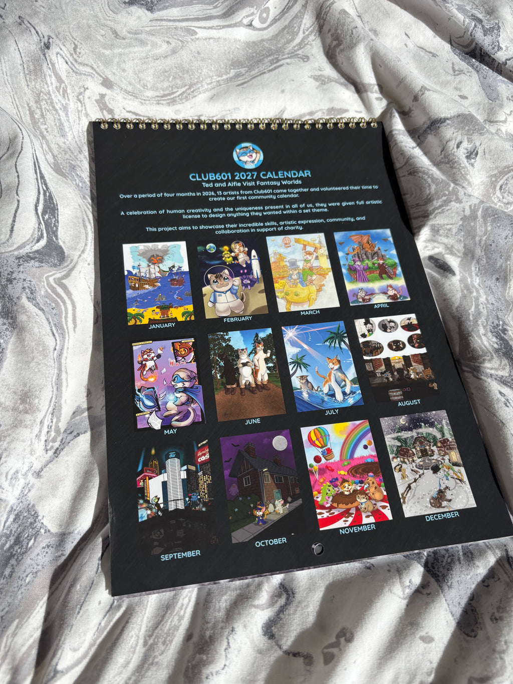 Club601 2027 Calendar