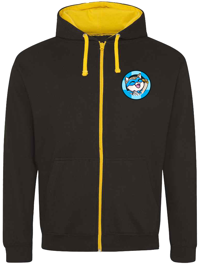 Adult Varsity Zipped Hoodie - Captain Stats