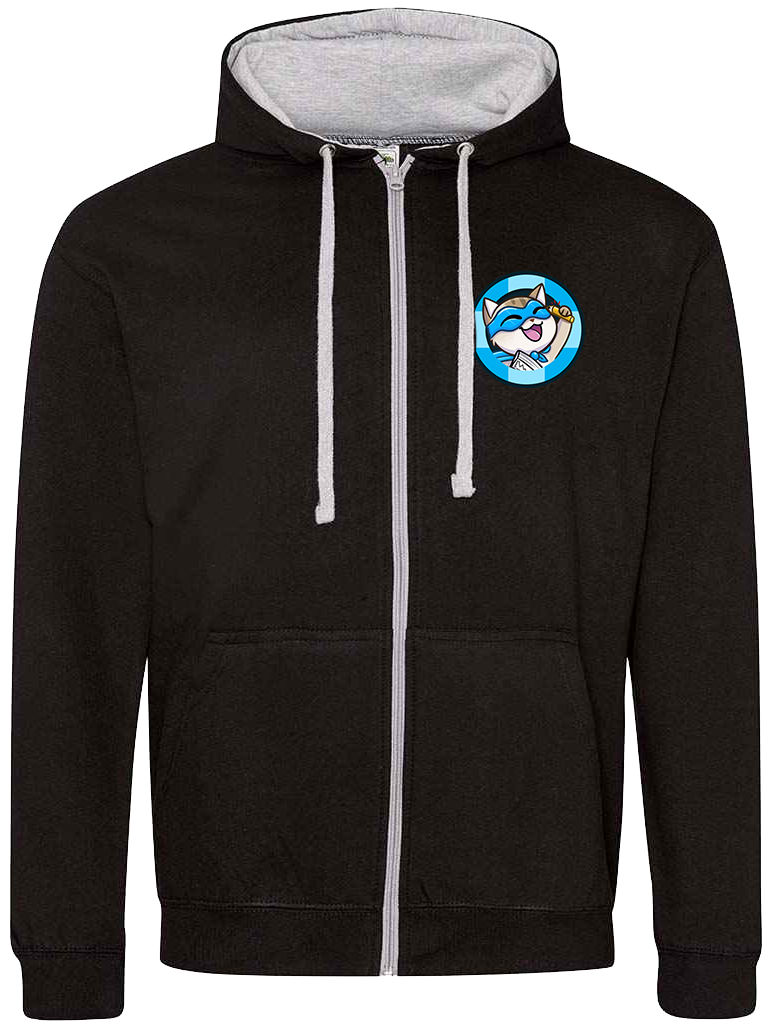 Adult Varsity Zipped Hoodie - Captain Stats
